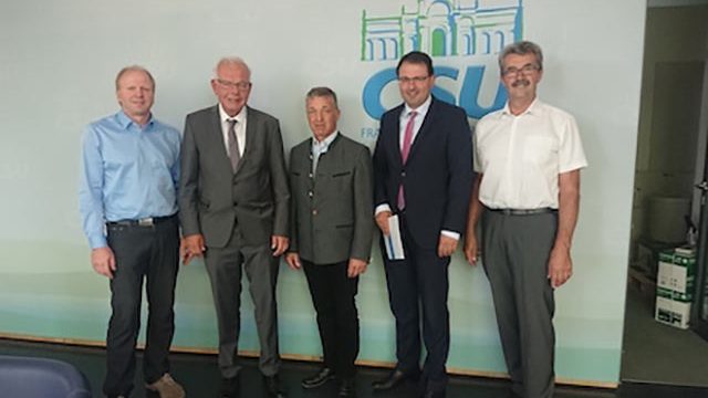 BDM-Team Bayern zu Gast beim CSU-Fraktionsvorsitzenden Thomas Kreuzer